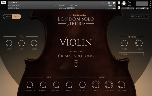 Big Fish Audio London Solo Strings